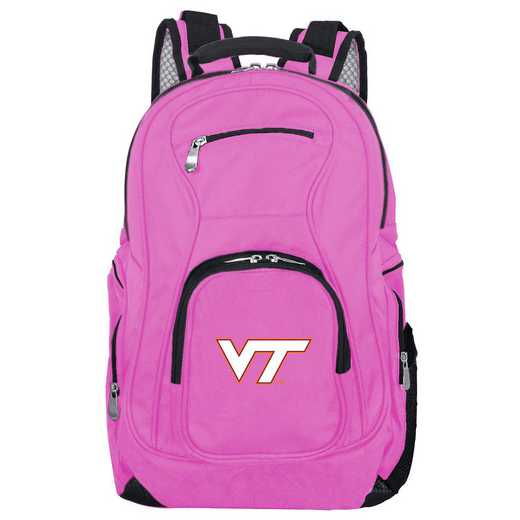 CLVTL704-PINK: NCAA Virginia Tech Hokies Backpack Laptop